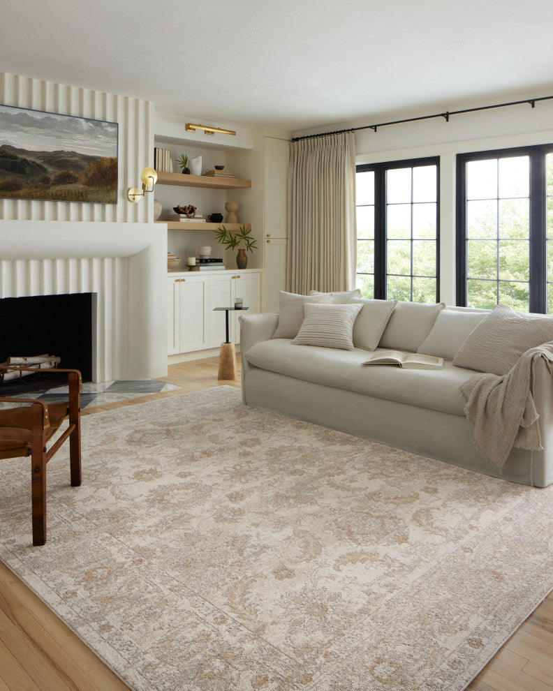 Loloi II Odette Ivory / Beige 2''-7" x 16''-0" Runner Rug