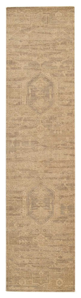 Nourison Silken Allure Area Rug, Sand, 2''5"x10''