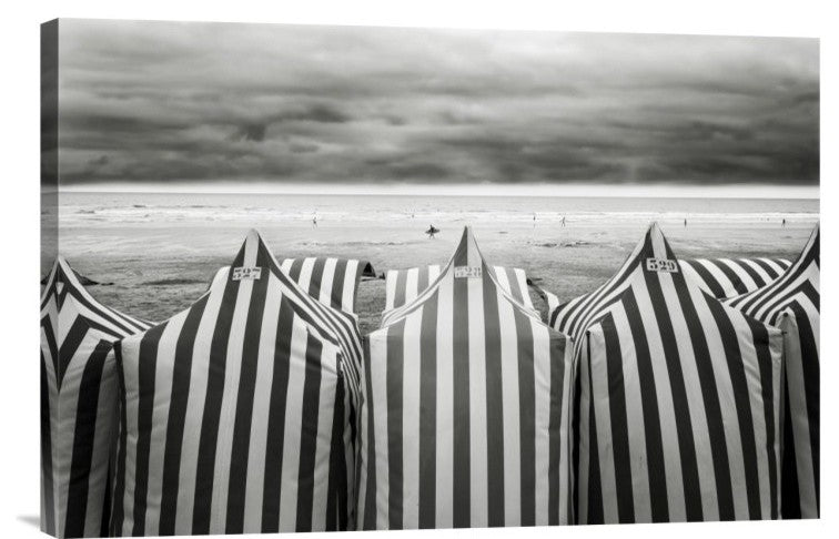 "On The Beach" Stretched Canvas Giclee by Toni Guerra, 24"x16"