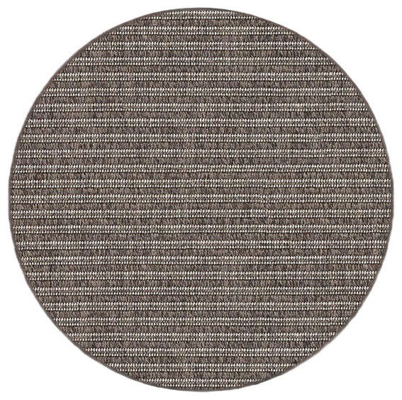 Couristan Antigua Indoor/Outdoor Accent Rugs - Stylish Comfort for Every Setting, Cobblestone, Round 3'