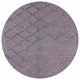 Ahgly Company Indoor Round Mid-Century Modern Area Rugs, 4' Round