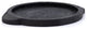 Tadeo Round Tray-Carbonized Black