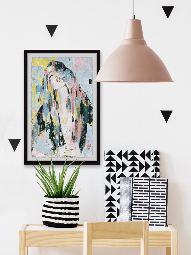 "Your Looks Can Kill" Framed Painting Print