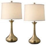 Metallic Drop, Set of 2