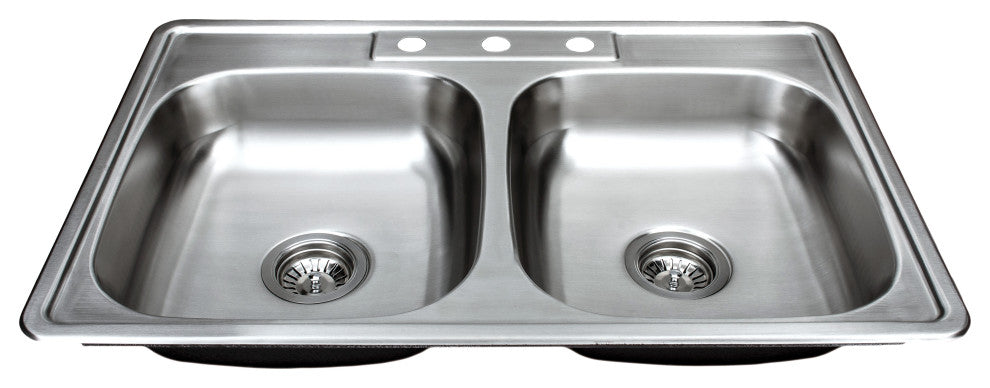 Wells Sinkware ADA Topmount Double Sink Pack, Sink Package
