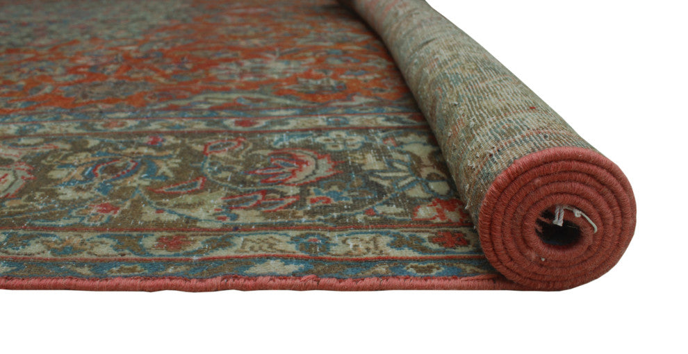 Semi Antique Amarisi Rust/Charcoal Rug, 9'0x13'3