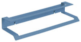 Slim Medium Double Towel Bar, Bathroom Towel Rack Several Colors, Matte Blue