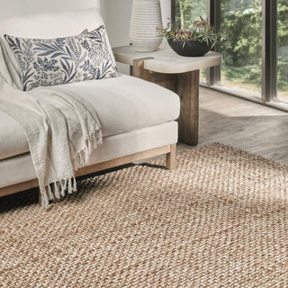Panama Jute Handwoven Accent Rug, 5x8
