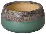 Shallow Planter Large, Reef/Teal 13x7