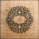 Ahgly Company Indoor Square Traditional Area Rugs, 3' Square