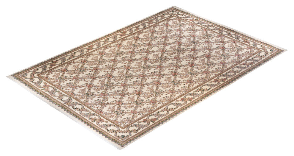 Mogul, One-of-a-Kind Hand-Knotted Area Rug Ivory, 11'9"x17'10"