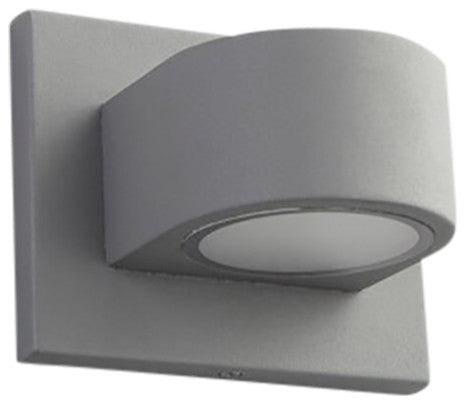 Eris Outdoor Wall Light in Grey
