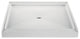 Shower Base With Center Drain, White 47.75x47.75