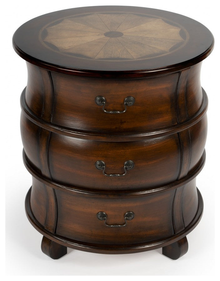 Traditional Cherry Barrel Table