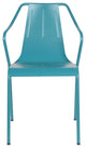 Patio Dining Armchair in Frosted Teal(Set of 4)