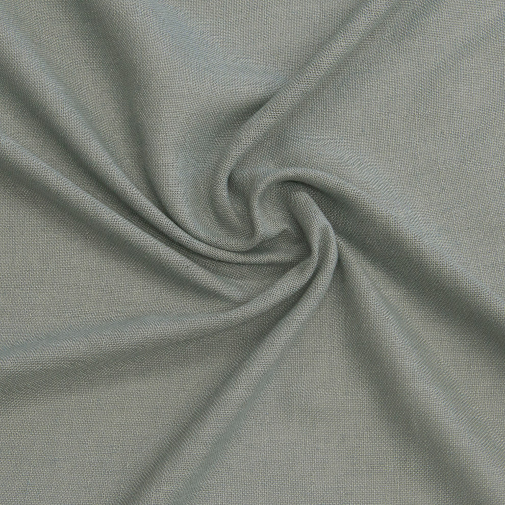Faux Linen Blend Curtain Panel, Set of 2, Spruce, 52"w X 96"l