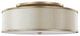 Feiss Lennon 5-Light Semi-Flush Mount SF340SG, Sunset Gold
