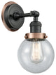 INNOVATIONS LIGHTING 203BK-BPAC-HRAC-G204-6 Beacon 1 Light 6 inch Sconce