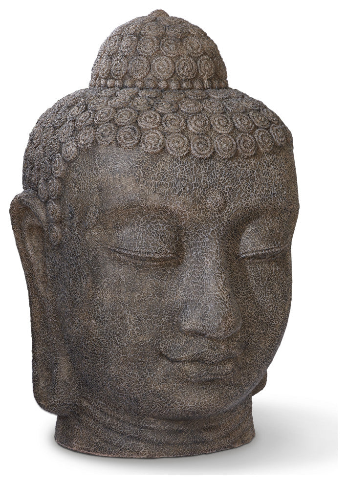Buddah Head Illuminated Sculpture