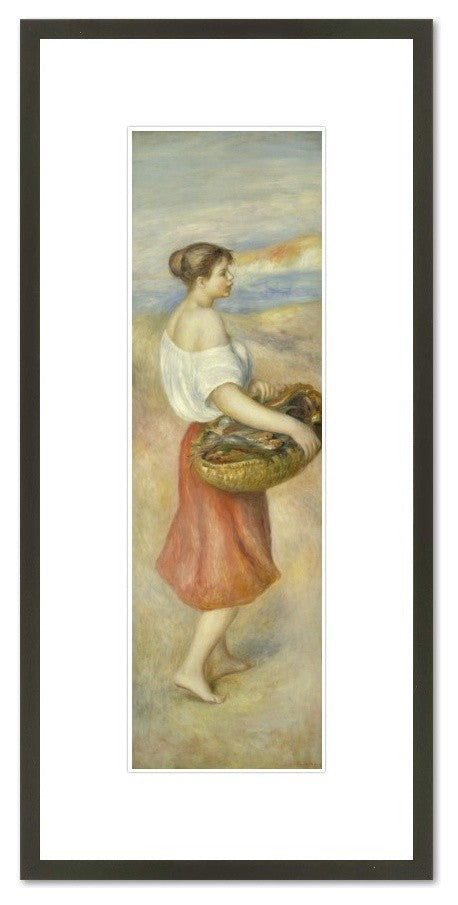 Girl with a Basket of Fish (La Marchande de poissons)