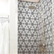 Classico Bardiglio Hexagon Dahlia Dark Porcelain Floor and Wall Tile