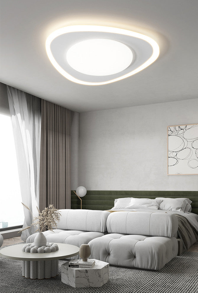 Bastogne | Modern Ceiling Light For Kids Room, Triangle Shape, Warm Light