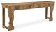 Alligator Wooden Carved Console