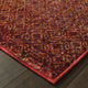 Aegina Diamonds Red/Rust Area Rug, 3'3"x5'2"