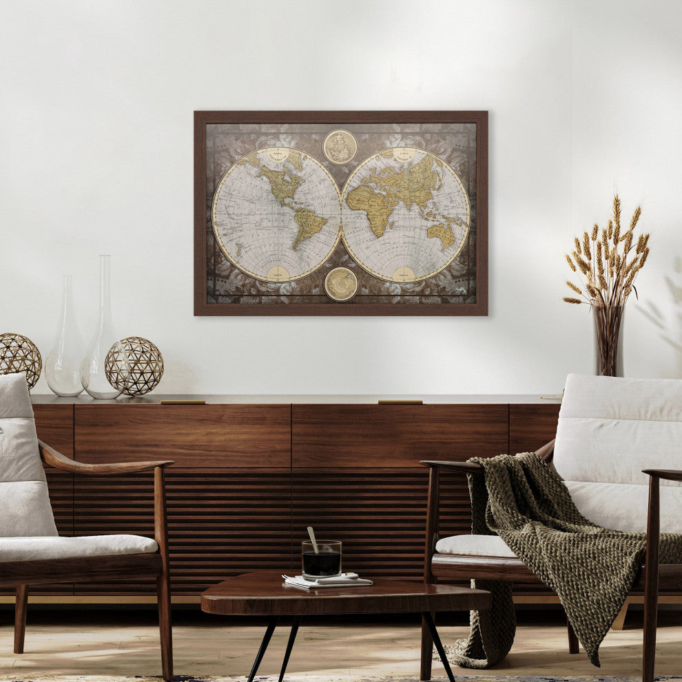 World Map Artwork