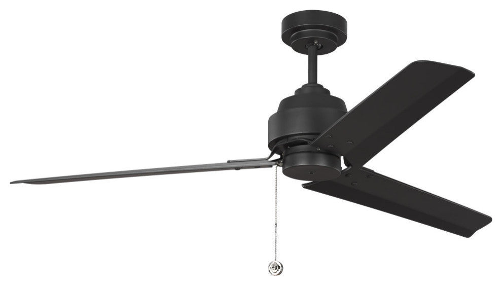 Arcade 54" Ceiling Fan Midnight Black