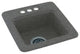 Swan 15x15x6 Solid Surface Drop Bar Sink, 3-Holes, Night Sky