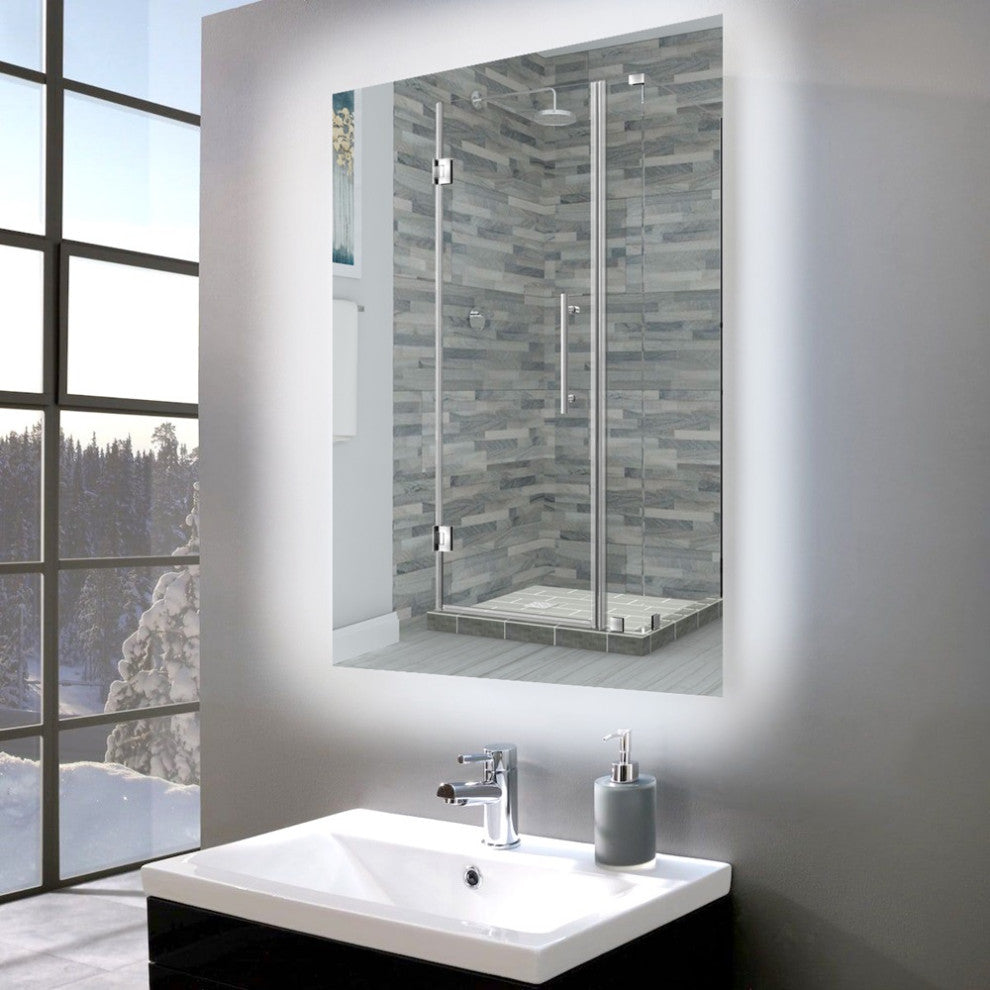 American Furniture Classics Model ML5100W2436 Sidelit Halo LED Mirror