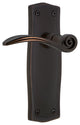 Prairie Plate With Swan Lever, Timeless Bronze, Privacy, Non-Handed