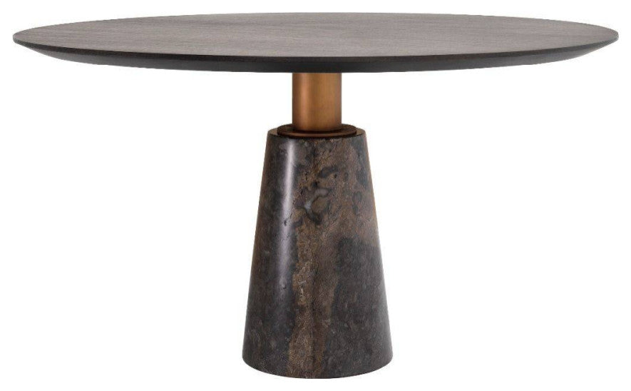 Gray Marble Dining Table | Eichholtz Genova