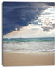 Heavy Clouds over Pacific Ocean, Seascape Canvas Art Print, 30"x40"