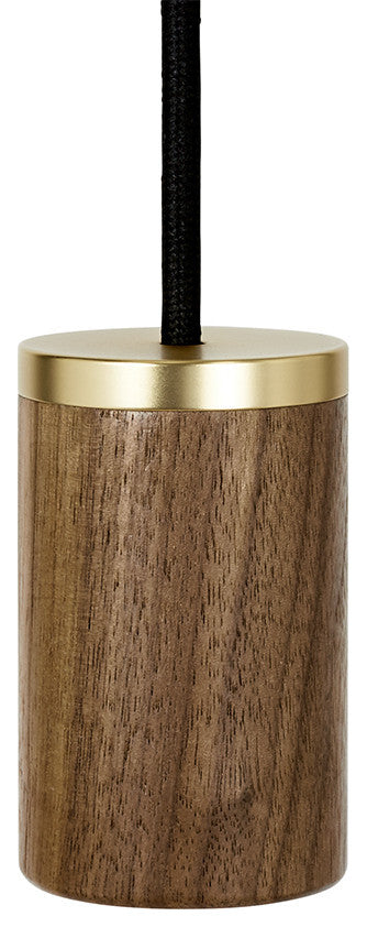 Walnut Pendant Set With Elva Non-Tinted