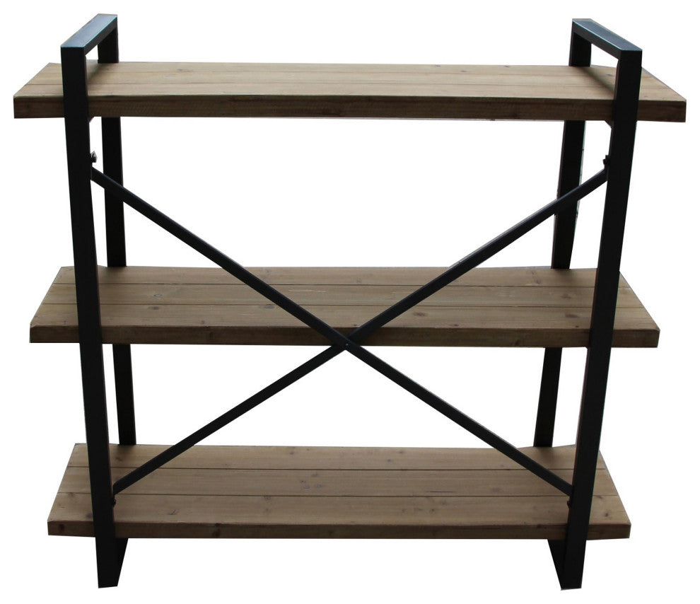Rustic Lex 3 Level Shelf Natural - Natural