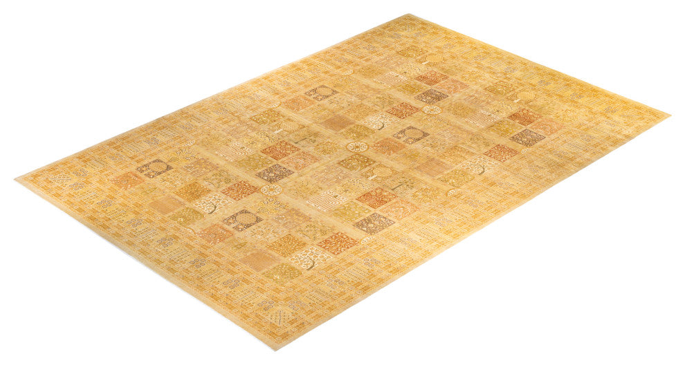 Mogul, One-of-a-Kind Handmade Area Rug Ivory, 18' 2" x 12' 4"