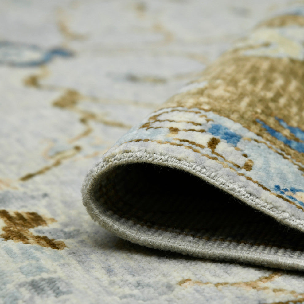 Blu Stanhope Area Rug, Beige, 8' x 10', Oriental