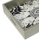 Reverse Painted Mirror Tray, Medium, Midnight