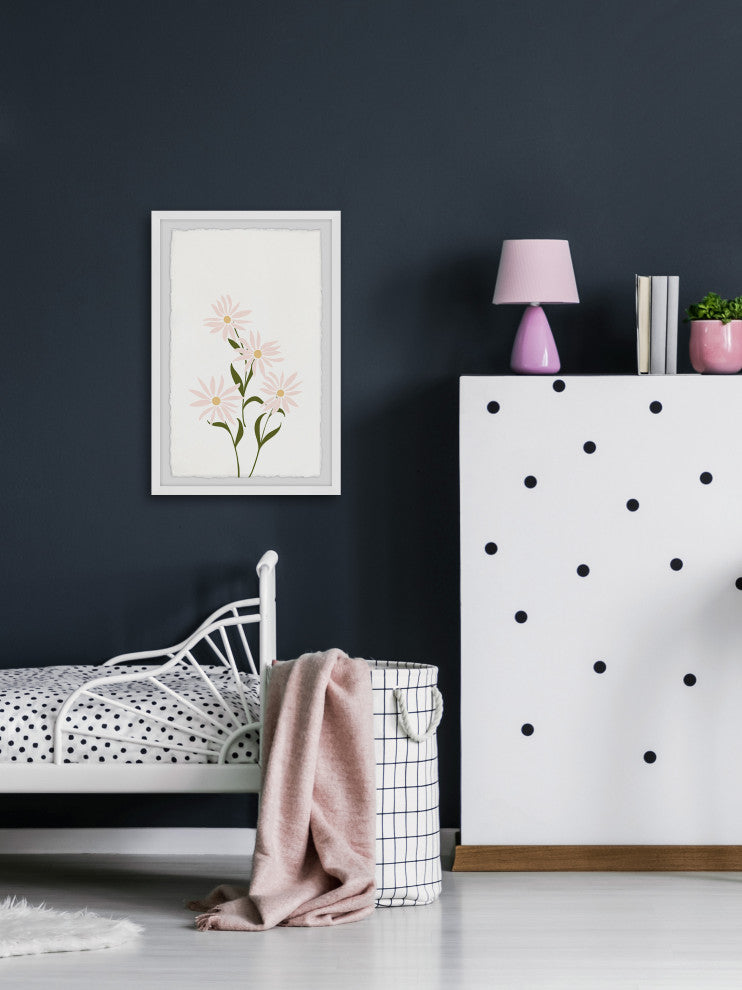 "Thin Petals" Framed Painting Print, 24x36