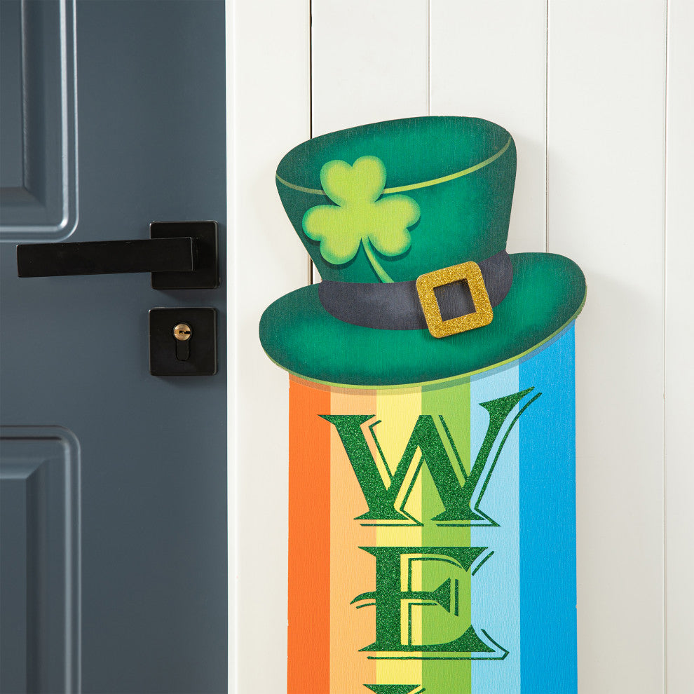 42"H St.Patrick's Wooden Porch Decor
