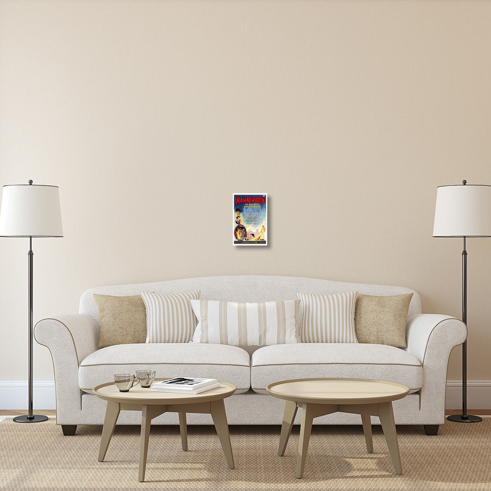 "Frankenstein" Stretched Canvas Giclee by Hollywood Photo Archive, 11x16"
