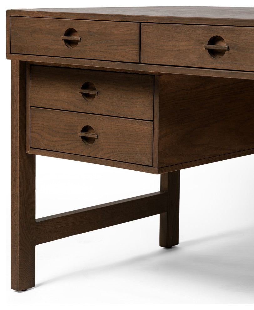Oakley Desk-Dark Toasted Oak