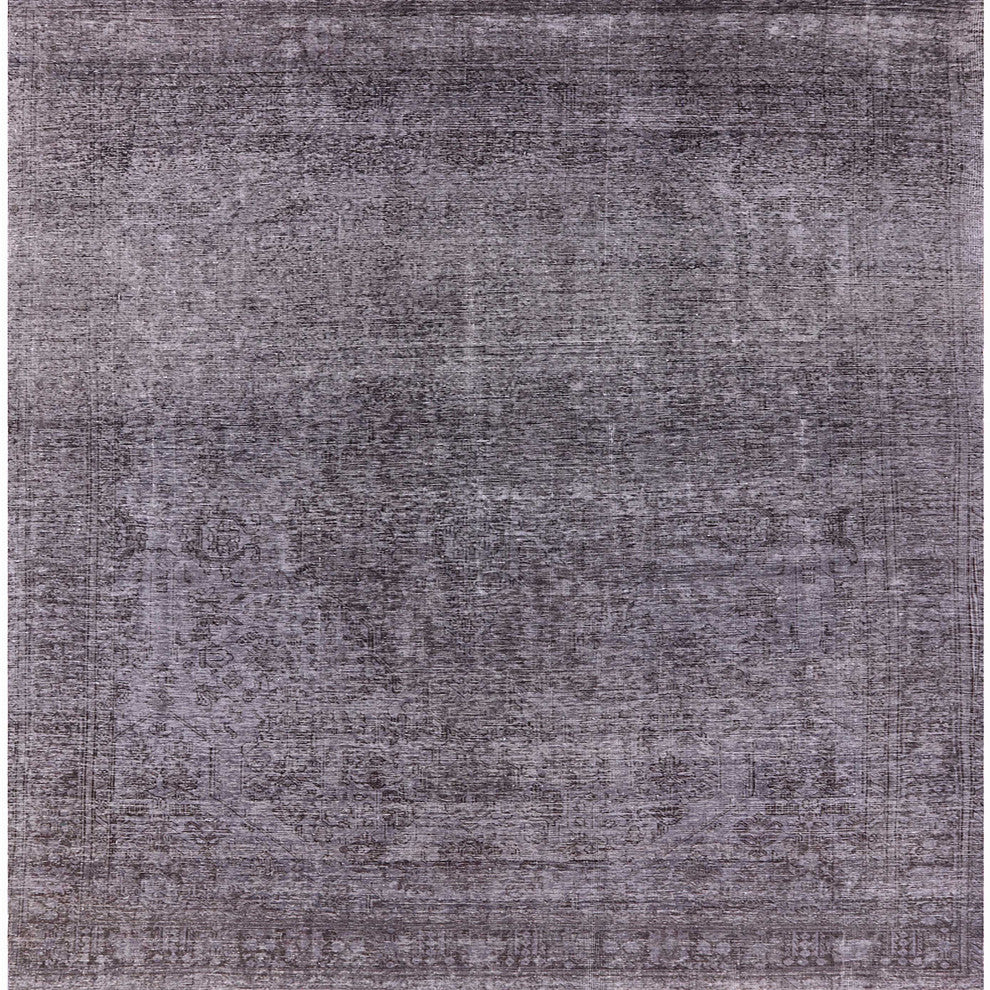 Ahgly Company Indoor Square Mid-Century Modern Area Rugs, 5' Square