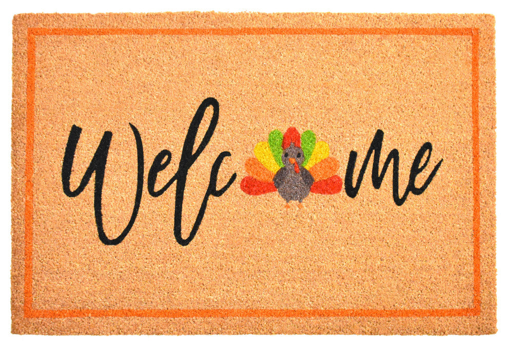 Calloway Mills Turkey Welcome Doormat, 24"x36"