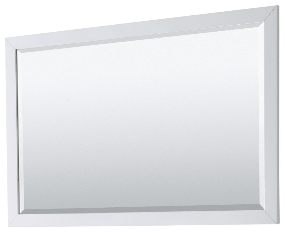 Wyndham WCF414166DWHCMUNSM58 Strada 66 Inch Double Bathroom Vanity in White