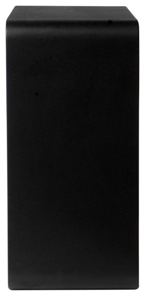 Alfi Brand Black Matte Solid Surface Resin Bathroom / Shower Stool