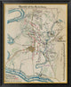 "Battle of Antietam or Sharpsburg #1" Framed Canvas Giclee by Unknown, 33x40"
