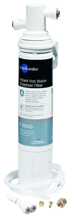 InSinkErator F-2000S Water Filter System Plus for Clean Tasting Water